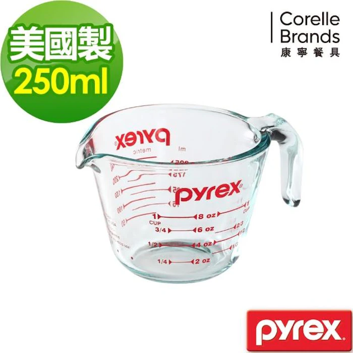 Pyrex康寧 耐熱玻璃單耳量杯 Translation missing: zh-TW.activerecord.decorators.item_part_image/alt