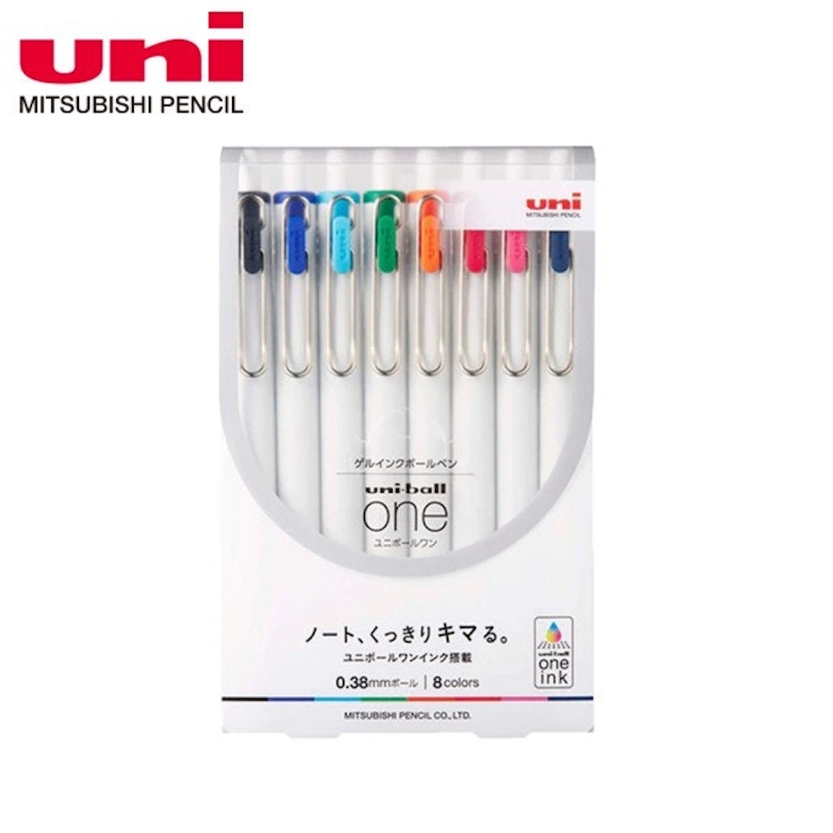uni三菱 UNI-BALL ONE鋼珠筆 8色套組 Translation missing: zh-TW.activerecord.decorators.item_part_image/alt