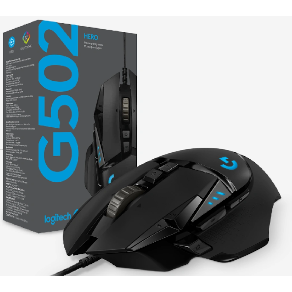 logitech羅技 G502 Hero高效能電競滑鼠 Translation missing: zh-TW.activerecord.decorators.item_part_image/alt