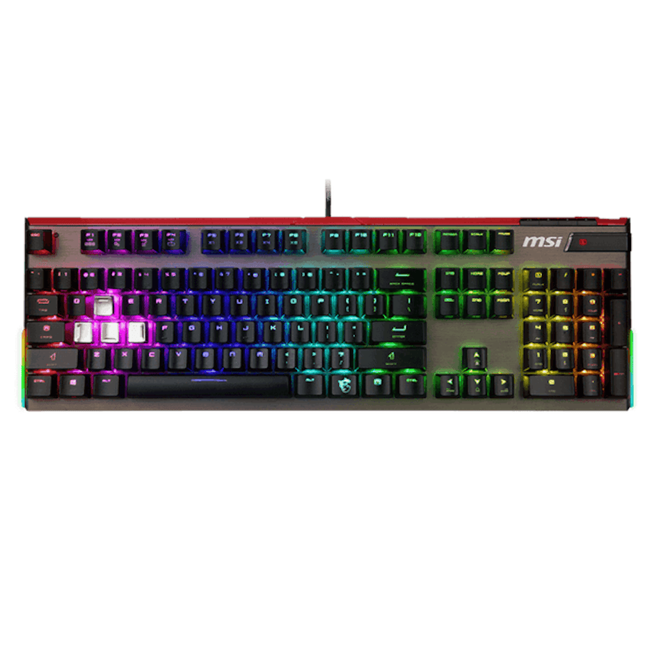 MSI微星 Vigor GK80 Cherry MX RGB 機械電競鍵盤 Translation missing: zh-TW.activerecord.decorators.item_part_image/alt