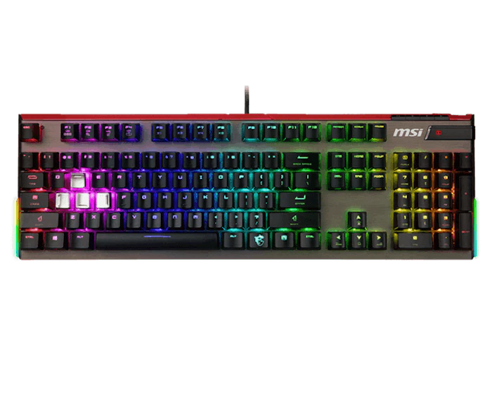 MSI微星 Vigor GK80 Cherry MX RGB 機械電競鍵盤 Translation missing: zh-TW.activerecord.decorators.item_part_image/alt