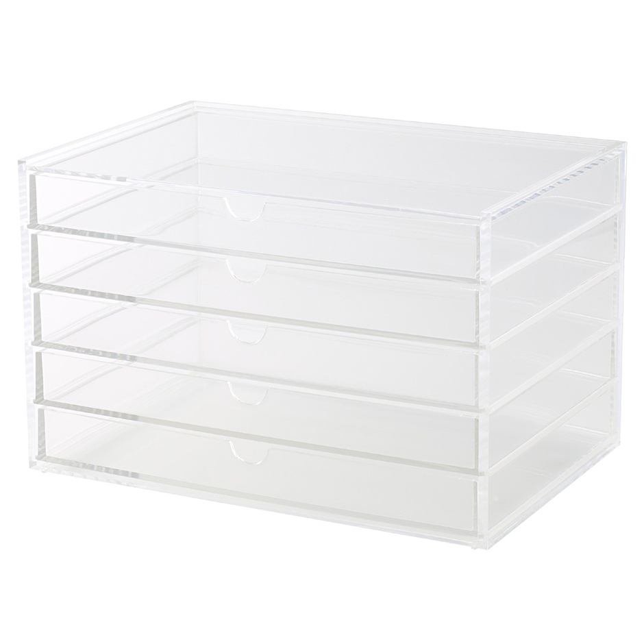 MUJI無印良品 橫型5層壓克力盒 Translation missing: zh-TW.activerecord.decorators.item_part_image/alt