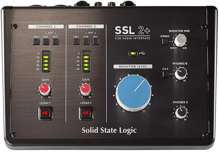 Solid State Logic SSL2+ 2-In/4-Out 錄音介面 Translation missing: zh-TW.activerecord.decorators.item_part_image/alt