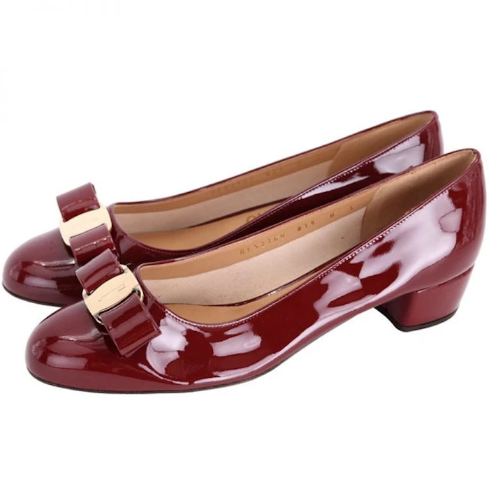 Salvatore Ferragamo VARA 包頭粗跟鞋 Translation missing: zh-TW.activerecord.decorators.item_part_image/alt