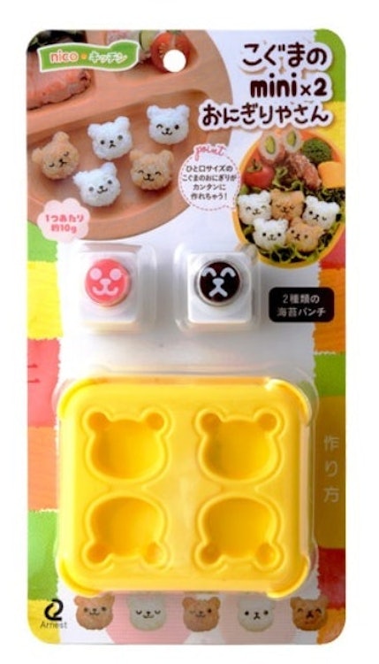 Arnest 迷你小熊表情飯模 Translation missing: zh-TW.activerecord.decorators.item_part_image/alt