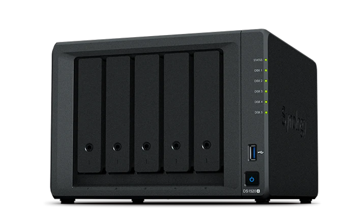 Synology群暉科技 5Bay NAS 網路儲存伺服器 Translation missing: zh-TW.activerecord.decorators.item_part_image/alt