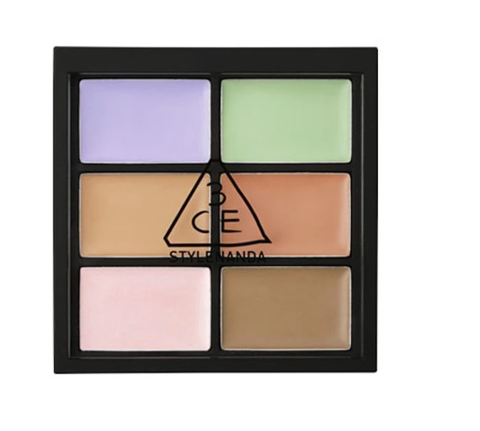 3CE FACE TUNING CONCEALER PALETTE 超完美調色遮瑕盤 Translation missing: zh-TW.activerecord.decorators.item_part_image/alt