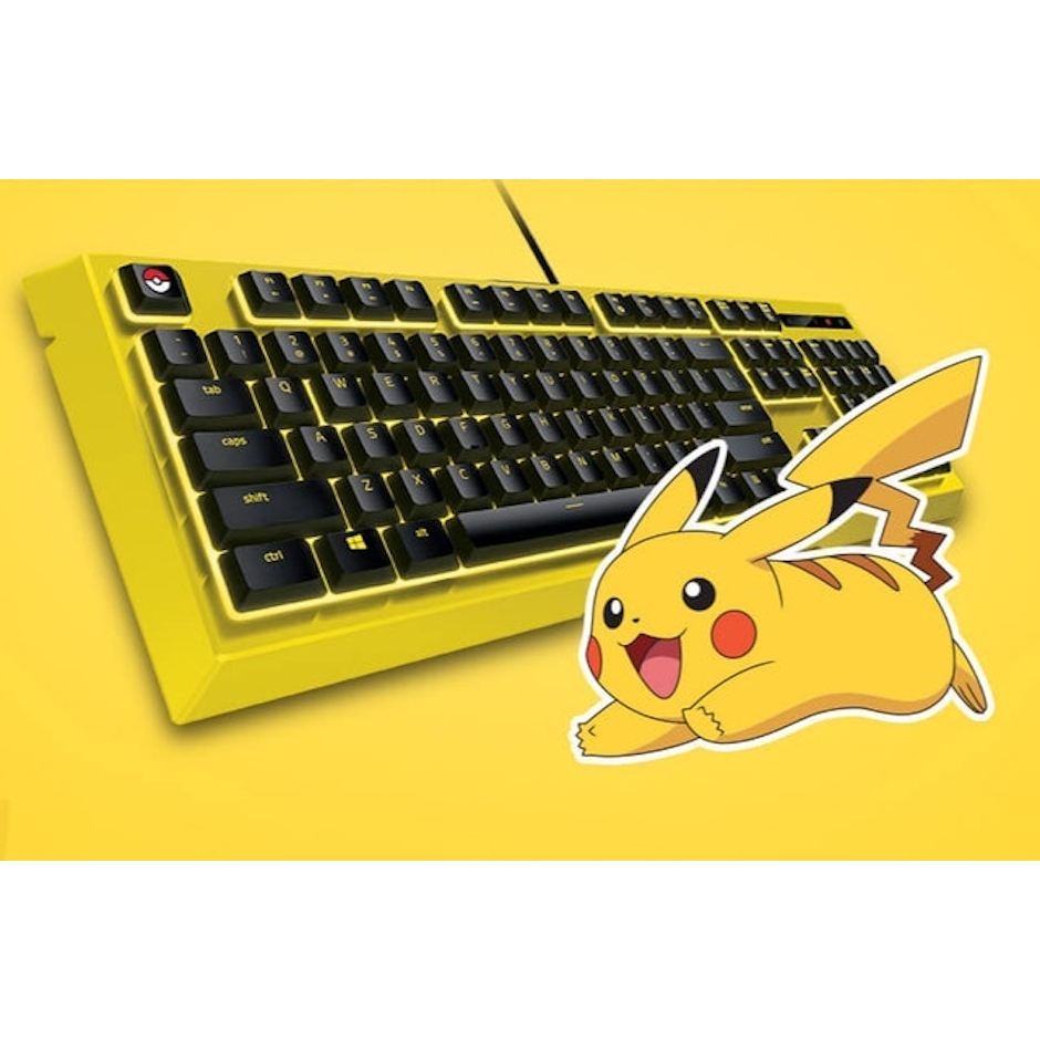 RAZER 皮卡丘限定款背光鍵盤 Translation missing: zh-TW.activerecord.decorators.item_part_image/alt