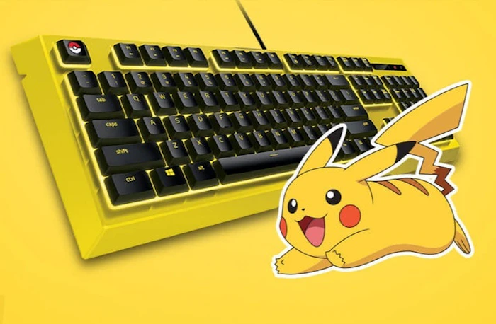 RAZER 皮卡丘限定款背光鍵盤 Translation missing: zh-TW.activerecord.decorators.item_part_image/alt