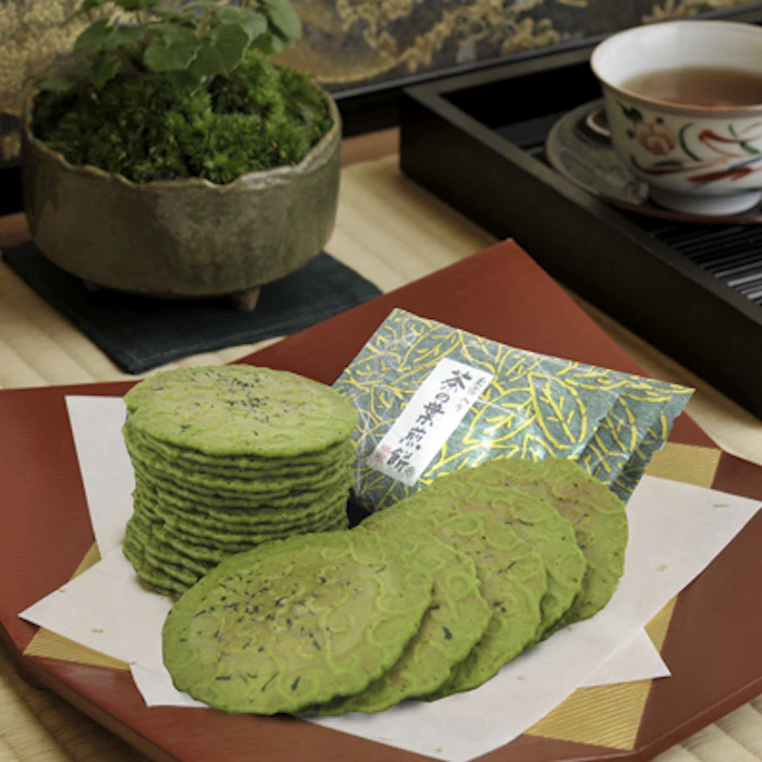 京煎堂 茶の葉煎餅 Translation missing: zh-TW.activerecord.decorators.item_part_image/alt