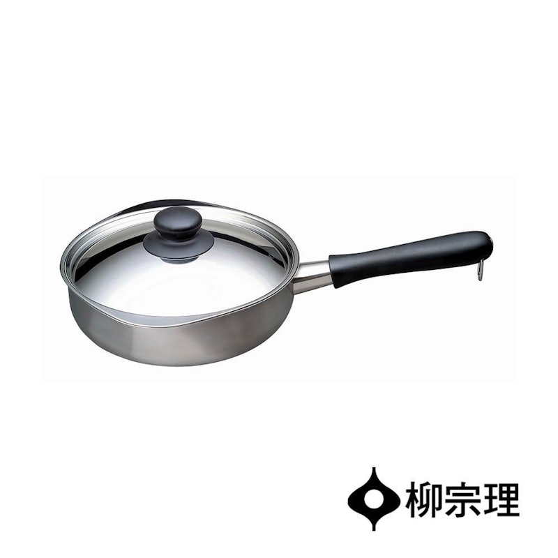 不鏽鋼亮面單手鍋 2