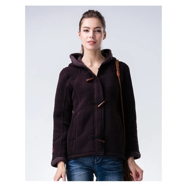 POLARTEC 牛角釦珍珠刷毛外套 1