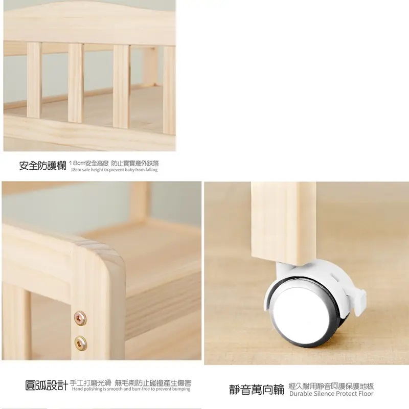 皇家嬰兒尿布台置物架 3