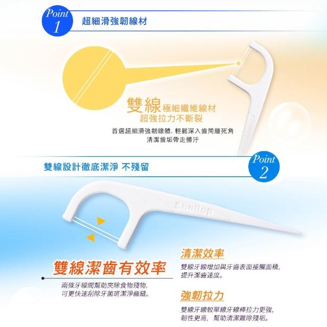 雙線超細滑牙線棒 2