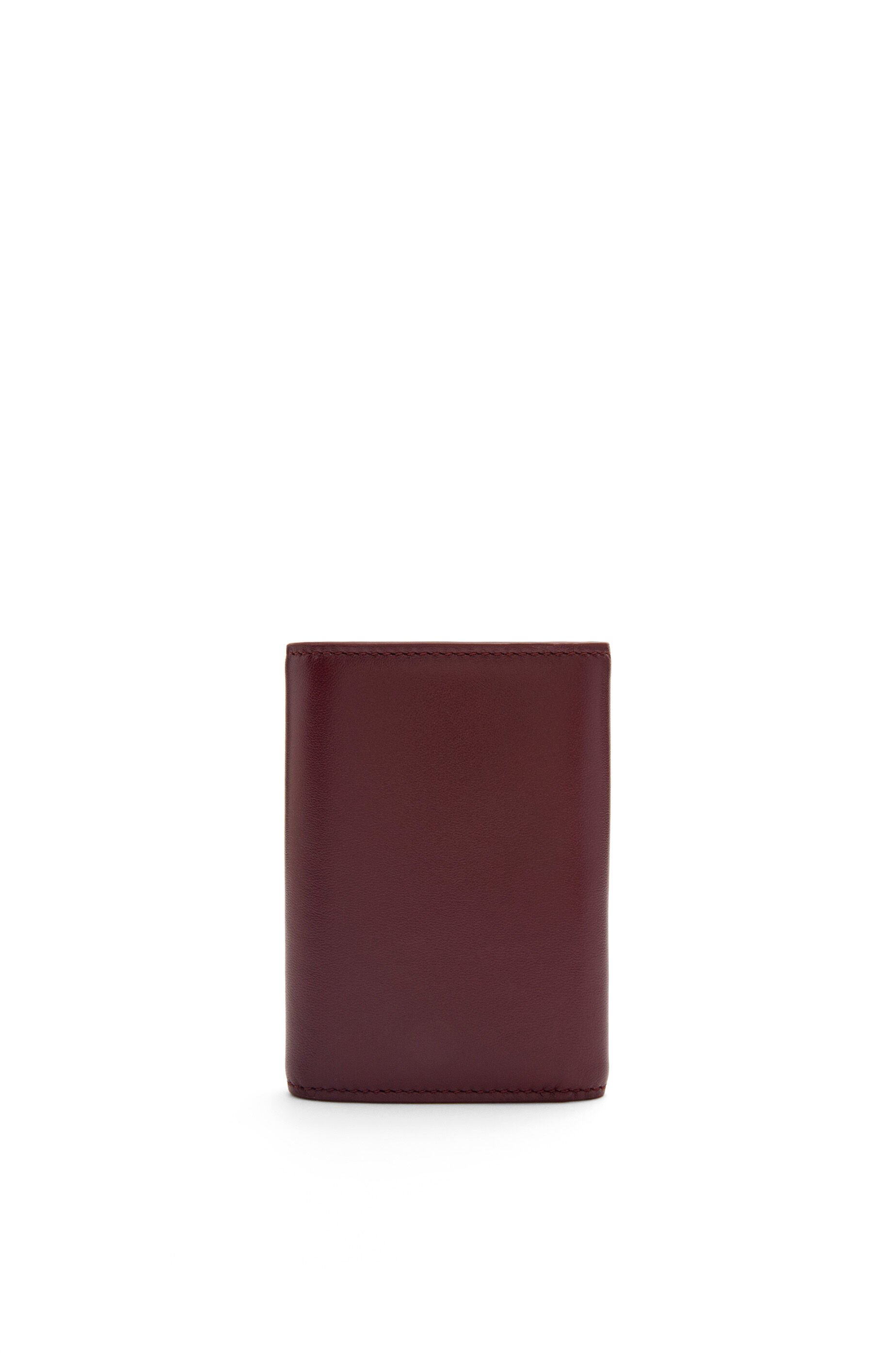 Puffer Anagram small vertical wallet in shiny nappa calfskin 3