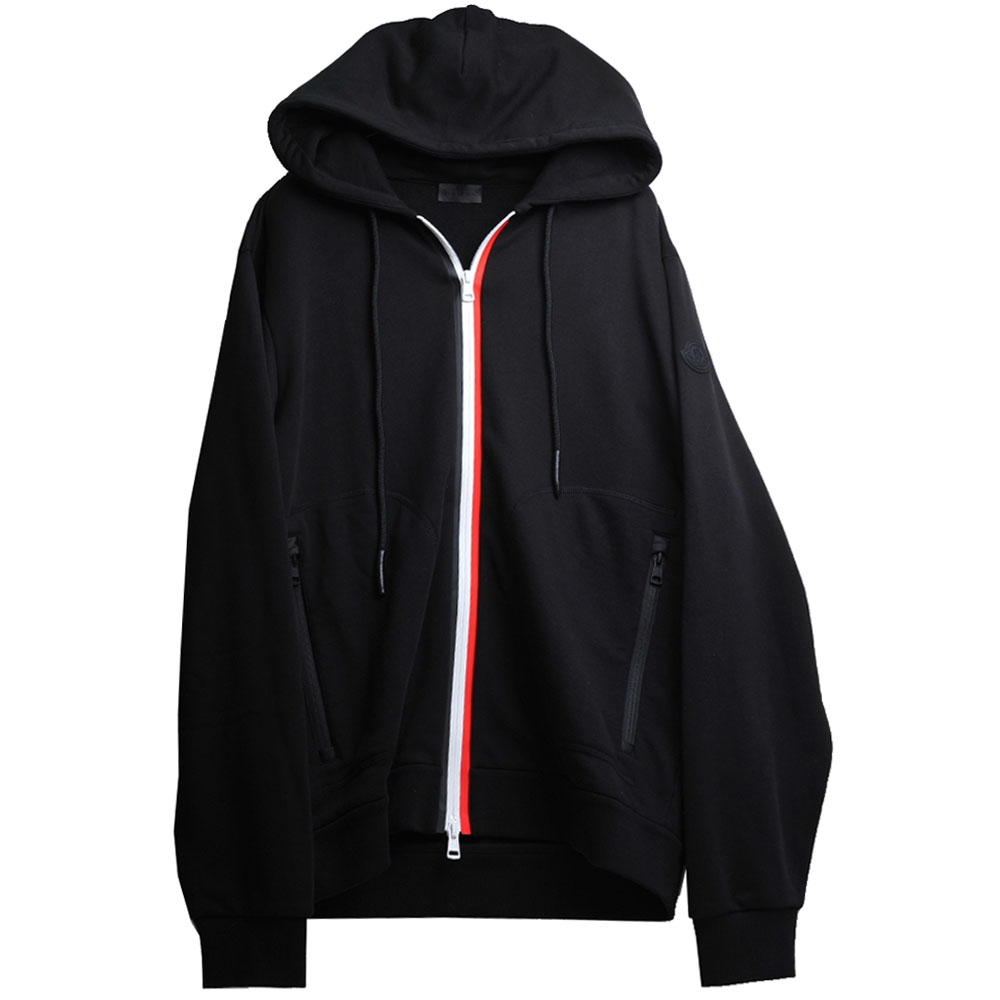 MAGLIA CARDIGAN BLACK系列連帽拉鍊外套 1