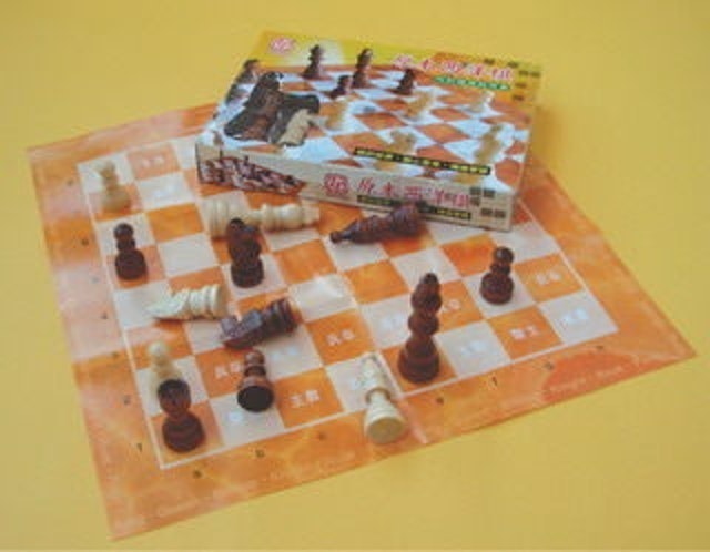 原木西洋棋 1