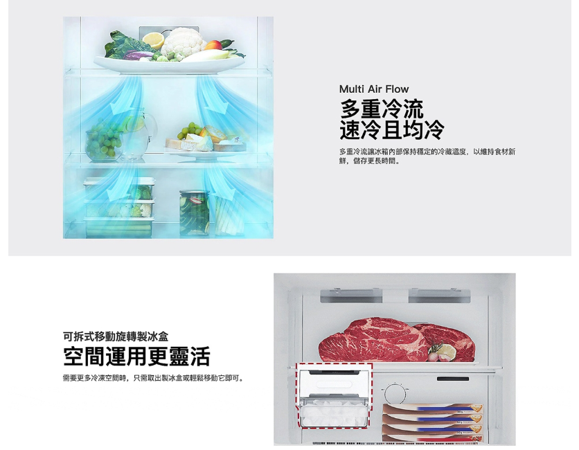 雙門直驅變頻冰箱 3