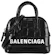 Balenciaga Ville 鱷魚壓紋小牛皮兩用超迷你貝殼包 1