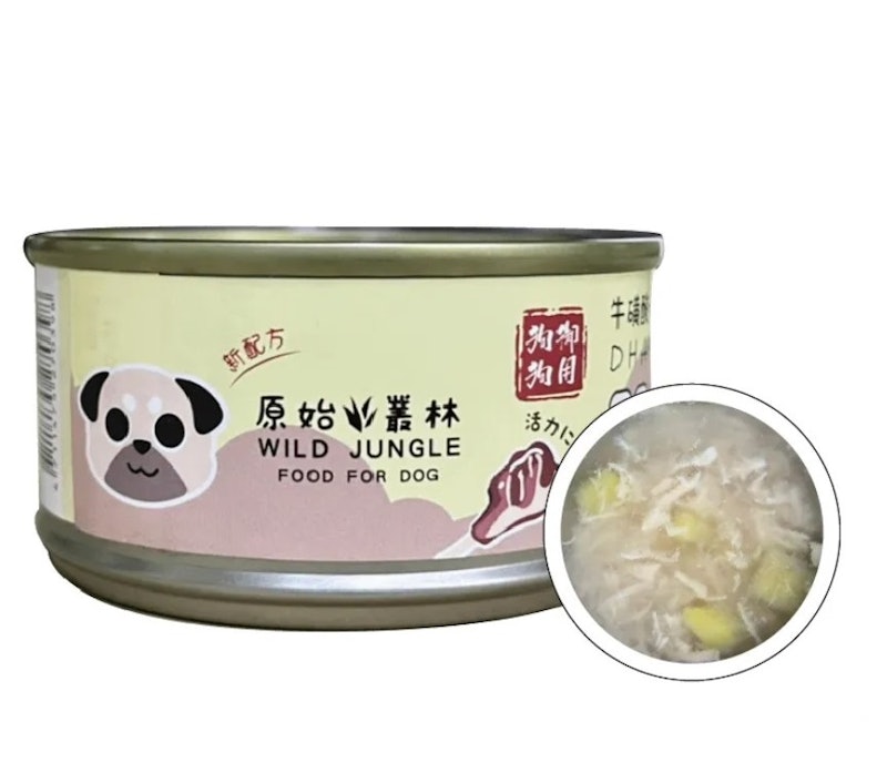 雞肉凍狗罐頭 1