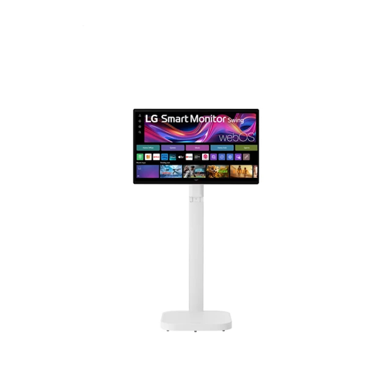 32型 SmartMonitor 4K 移動式觸控智慧螢幕斜槓機 1