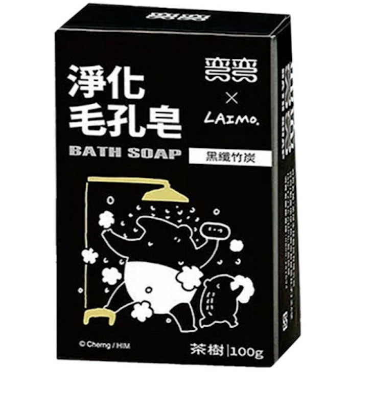 彎彎淨化毛孔皂 1