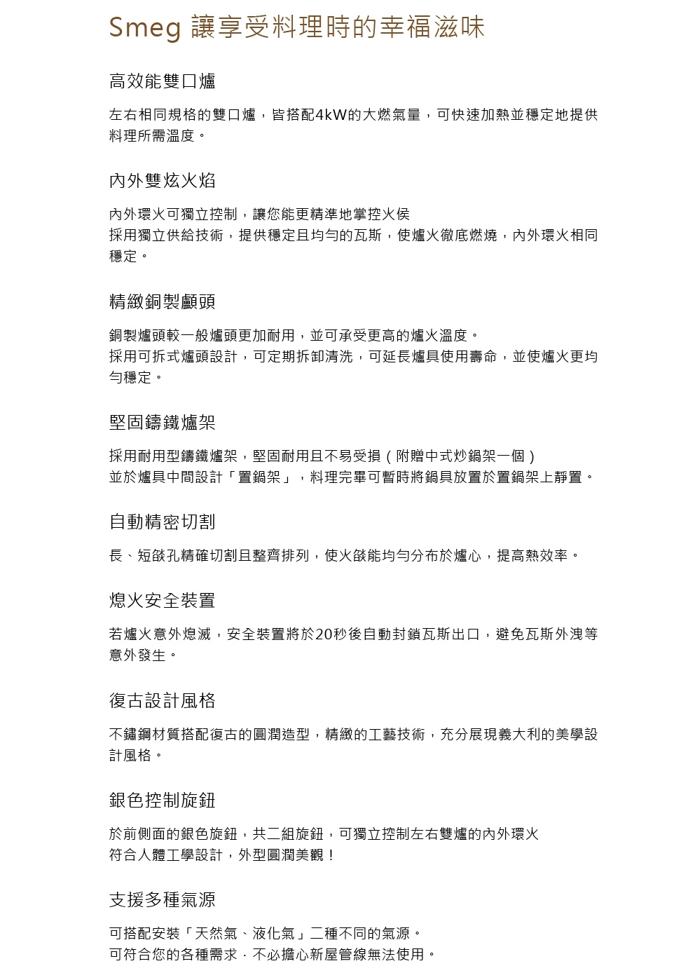 美學瓦斯爐 3
