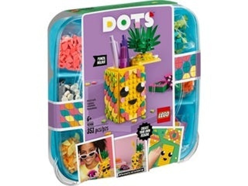 LEGO DOTS 水果豆豆筆筒 1