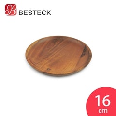 6. BESTECK 洋槐木點心盤