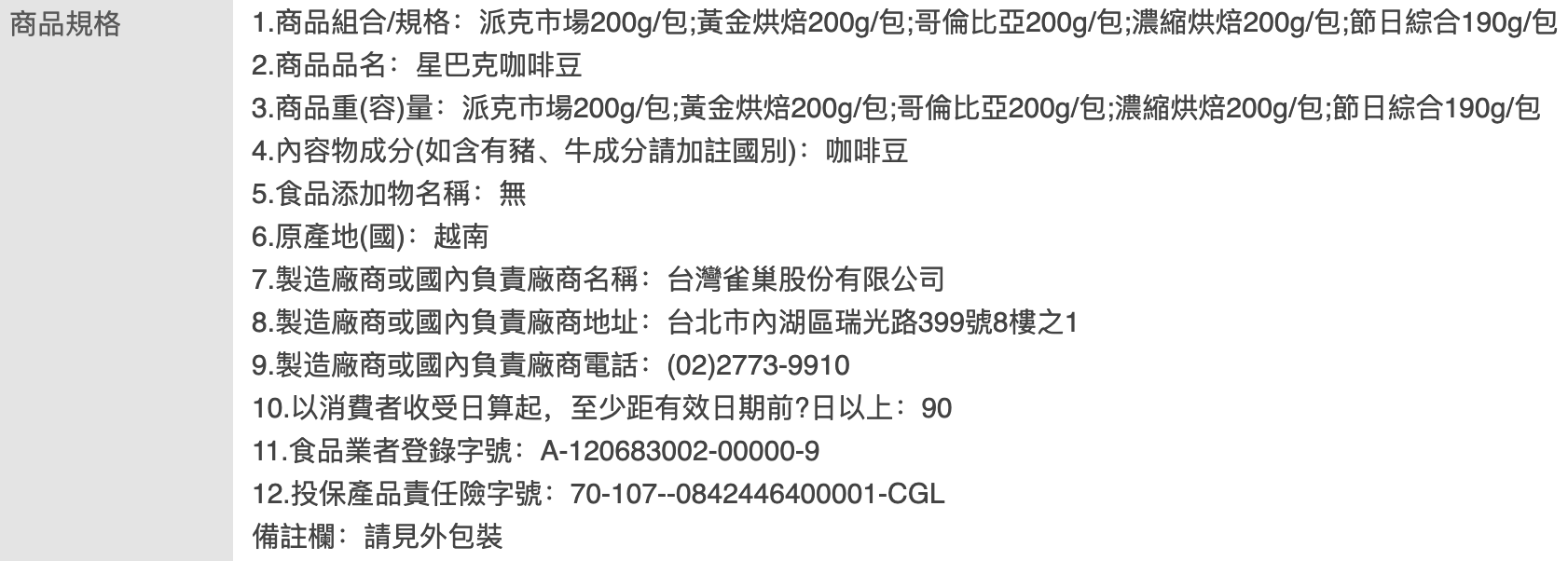 精選咖啡豆 2
