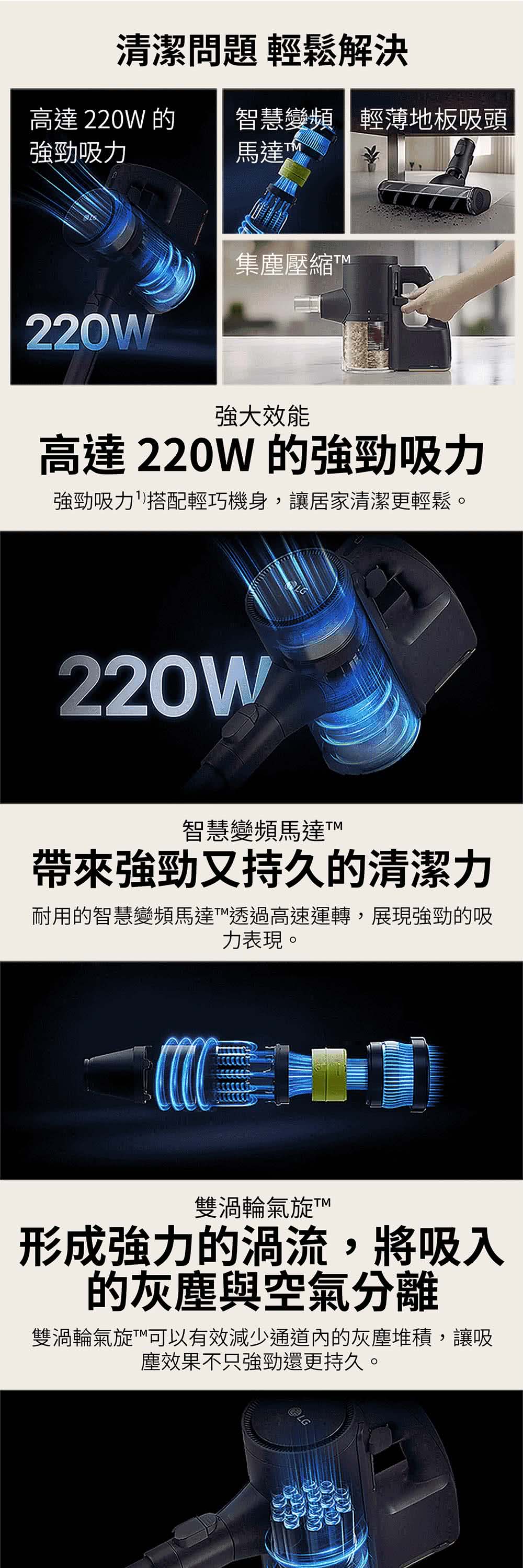 K+系列濕拖無線吸塵器 2