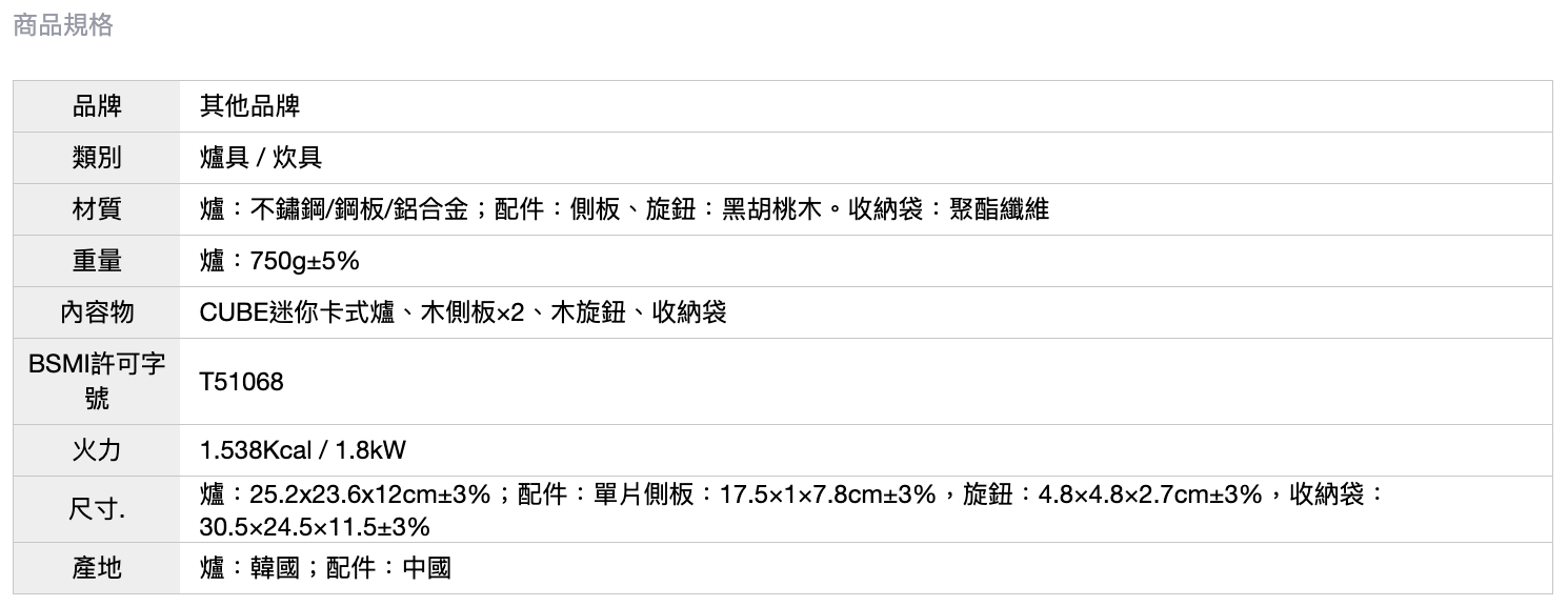 CUBE 迷你卡式爐 2
