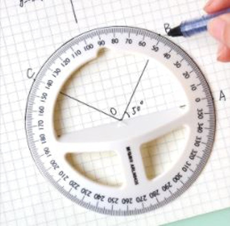 小學生用直尺三角尺量角器 1