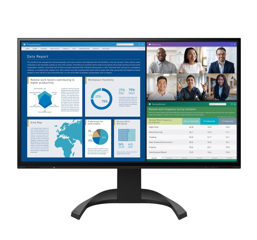 EIZO FlexScan 低藍光低閃頻護眼 1