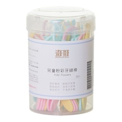 兒童粉彩牙線棒