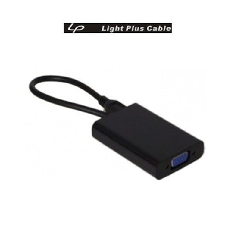 手機平板轉VGA影音轉接器 1