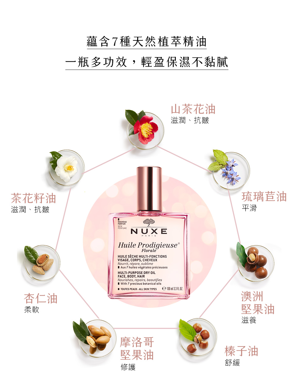 全效花香精華油 2