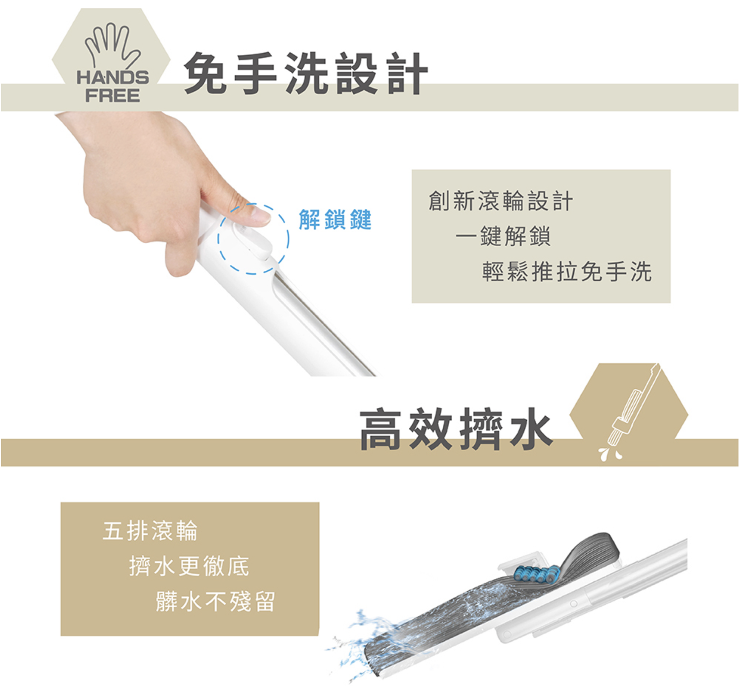 免手洗超吸水膠棉拖 2