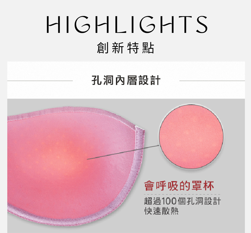 風格自在系列涼感軟鋼圈內衣 2