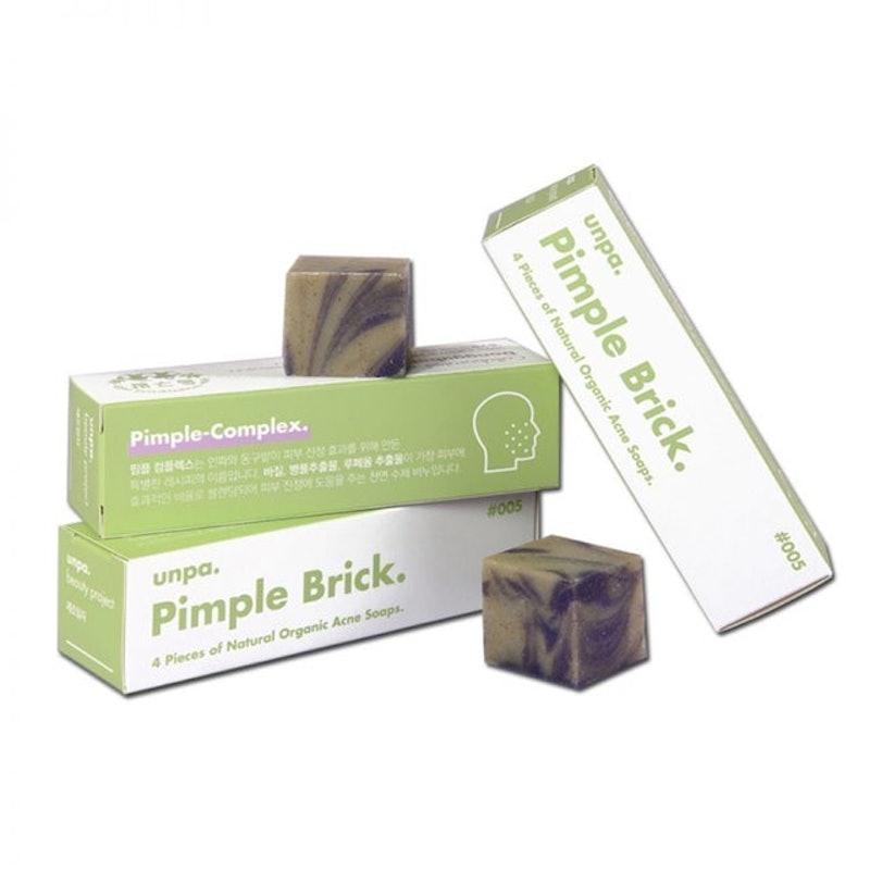 9. UNPA PIMPLE BRICK 天然有機痤瘡皂 1