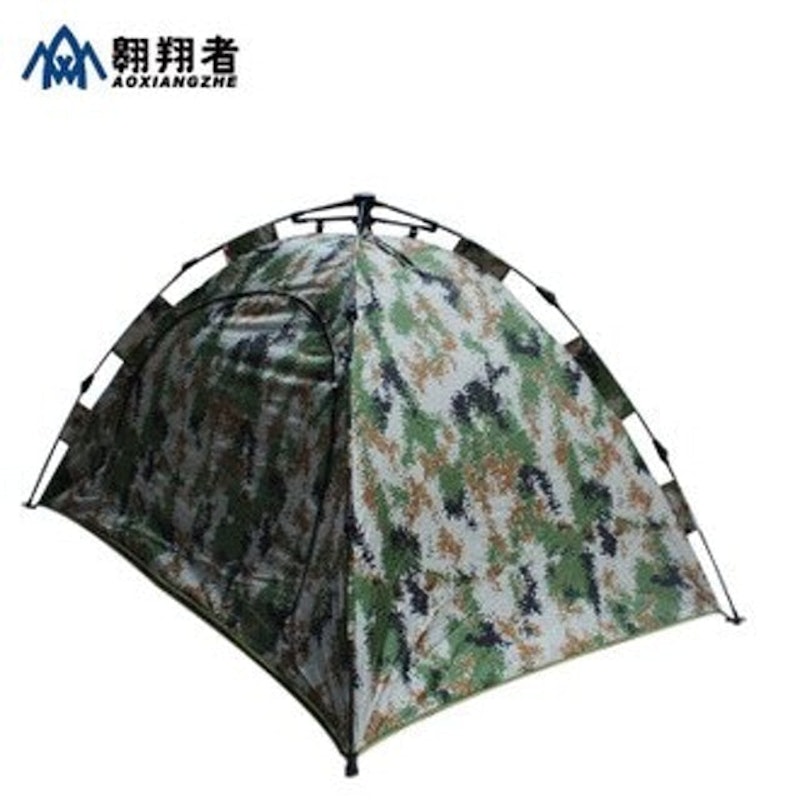 雙層防雨數碼迷彩棉帳篷 1