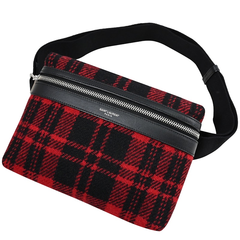 City Belt Bag 格紋毛呢腰包 1