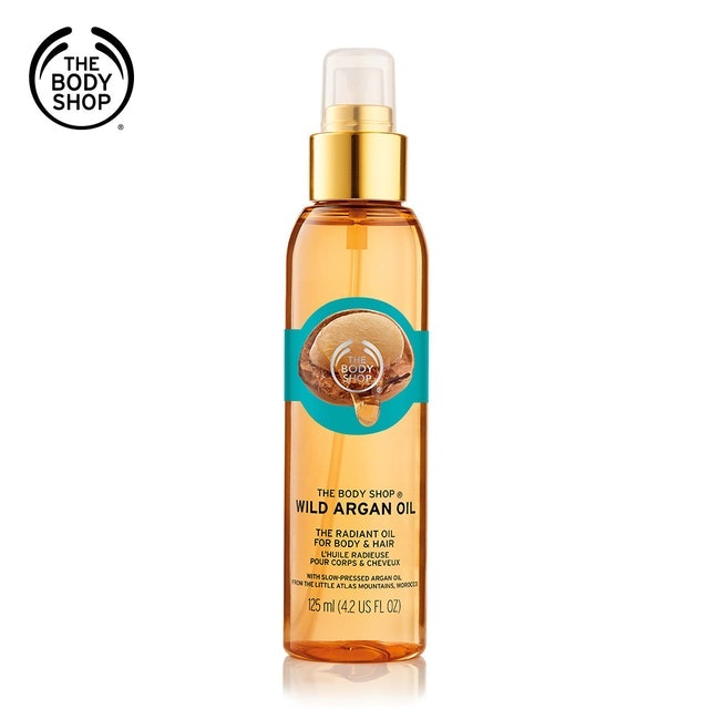 8. THE BODY SHOP 摩洛哥堅果金璨菁華油／125mL 1