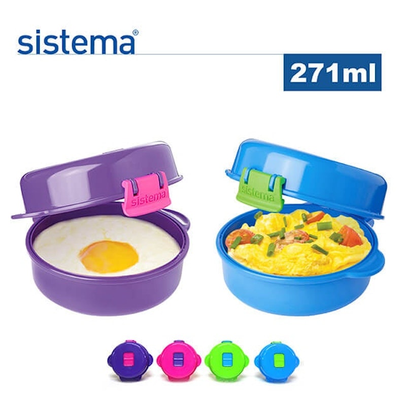 2. sistema 蛋形微波保鮮盒 1