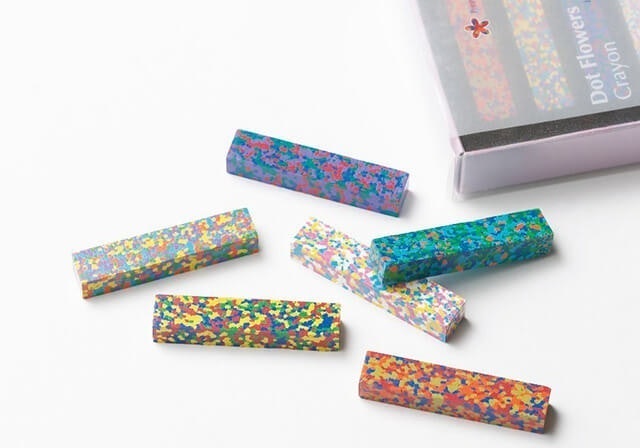 Baby Color Dot Flowers Crayon 繽紛花色蠟筆 1
