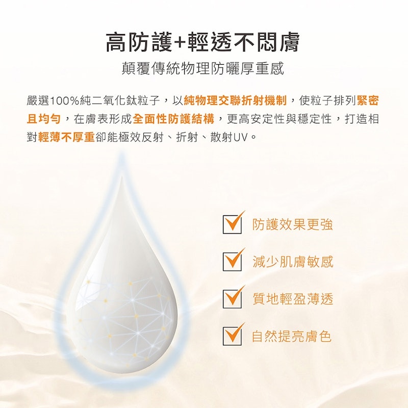 低敏物理舒緩防曬乳 4