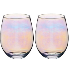 2. KitchenCraft 圓肚威士忌杯 2入組