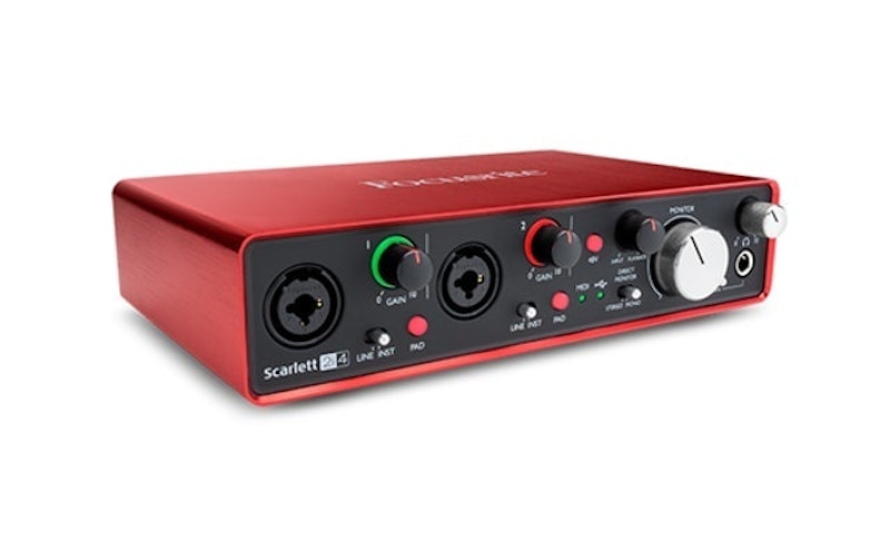 4. Focusrite USB錄音介面 Scarlett 2i4 2nd 1