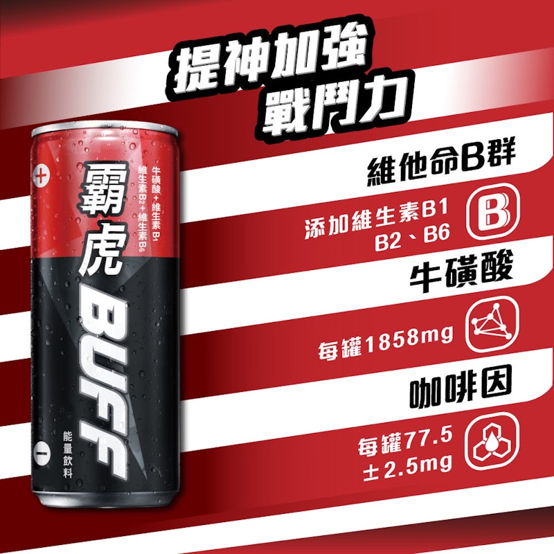BUFF 霸虎能量飲料 2