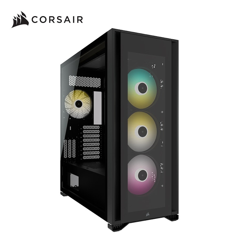 iCUE 7000X RGB 鋼化玻璃全塔式ATX電競機殼 1